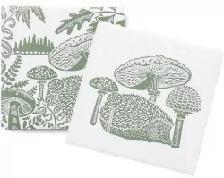 Kate Heiss Podkładki pod kubek zielone