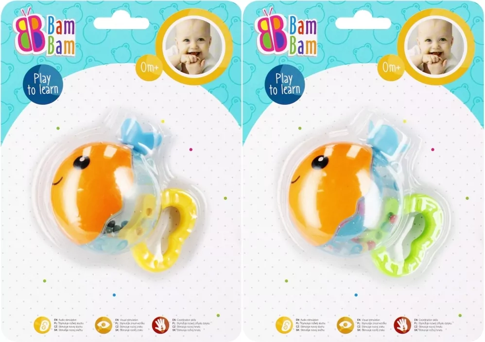Grzechotka rybka BAM BAM - tantis.pl