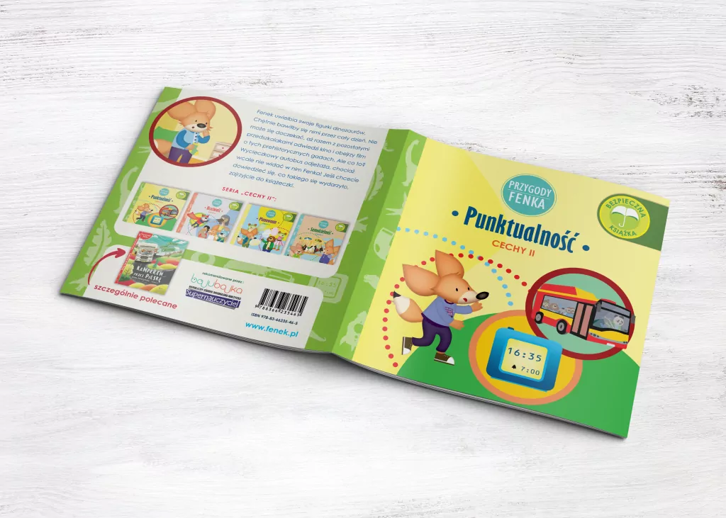 Punktualność. Cechy II. Przygody Fenka - tantis.pl