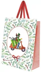 Torebka ozdobna duża Święta