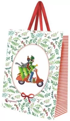 Torebka ozdobna duża Święta