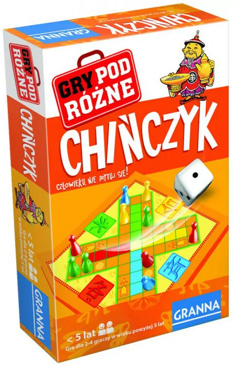 Chińczyk mini. Gry podróżne - tantis.pl
