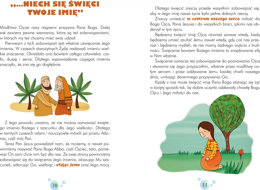 Dzieci poznają modlitwę "Ojcze nasz" - tantis.pl