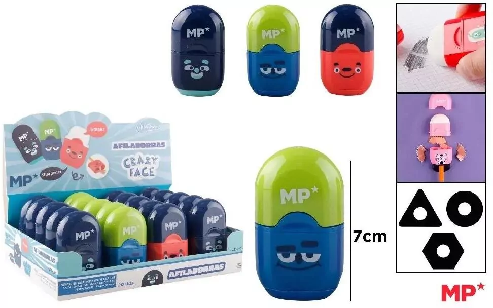 Temperówka podwójna z pojemnikiem i pokrywka MIX - tantis.pl