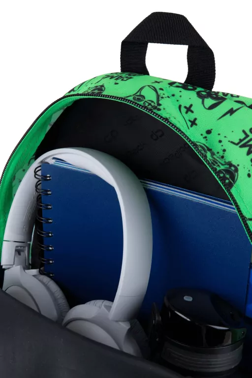 Plecak dziecięcy Coolpack Toby GAME OVER GRADIENT GREEN - tantis.pl