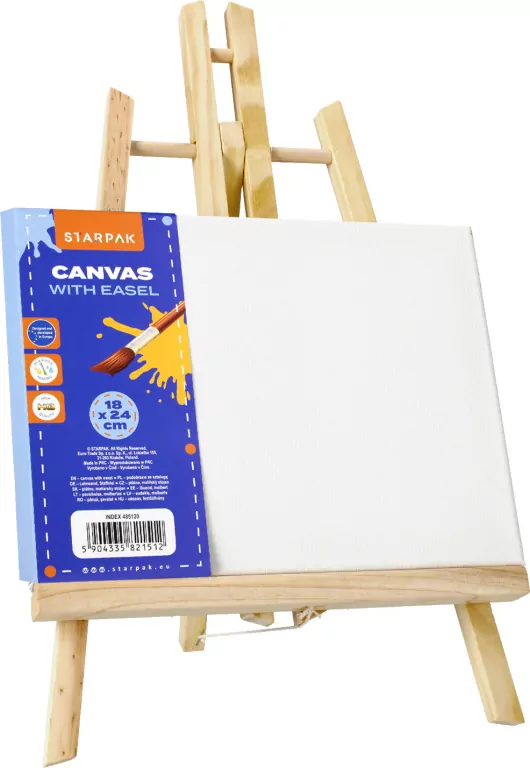 Podobrazie 18x24 cm ze sztalugą - tantis.pl