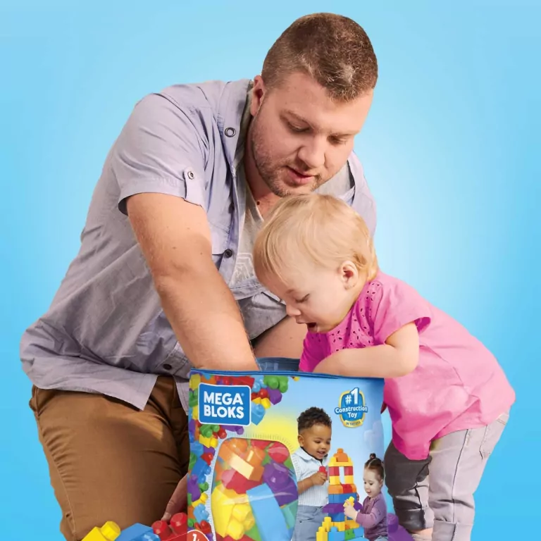 Klocki. Mega Bloks. 80 elementów - tantis.pl