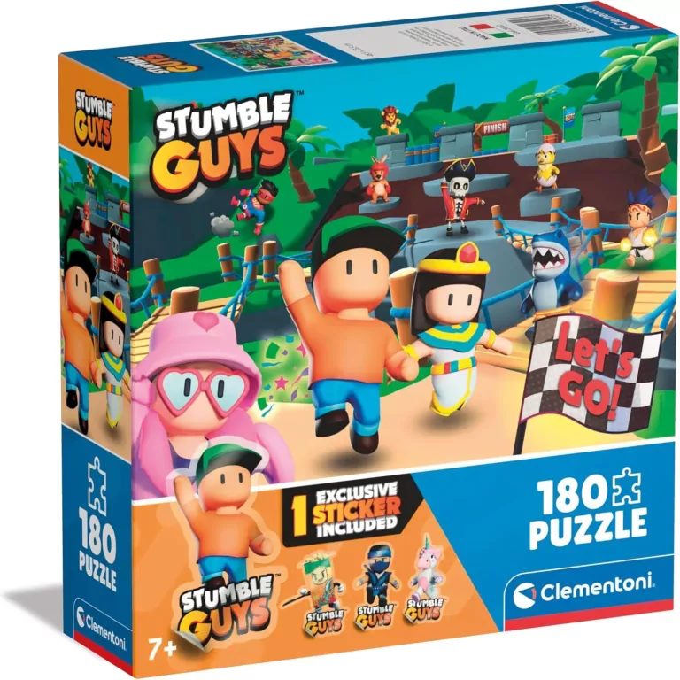 Puzzle 180. Super Kolor Stumble Guys - tantis.pl