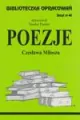 Poezje Czesława Miłosza. Biblioteczka opracowań. Zeszyt nr 48 - tantis.pl