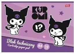 Blok techniczny A4/10K 190g/m2 Kuromi - tantis.pl