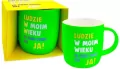Kubek neonowy Ludzie w moim wieku - tantis.pl