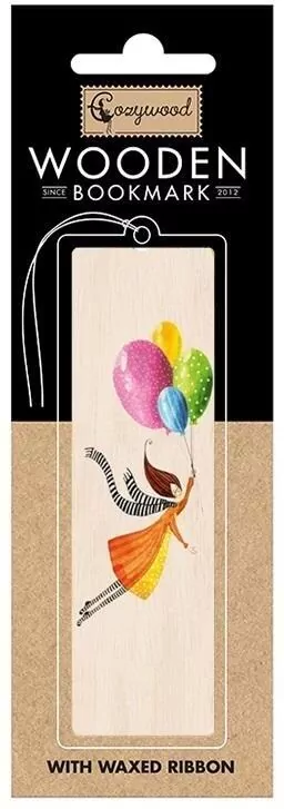 Zakładka drewniana Balony - tantis.pl