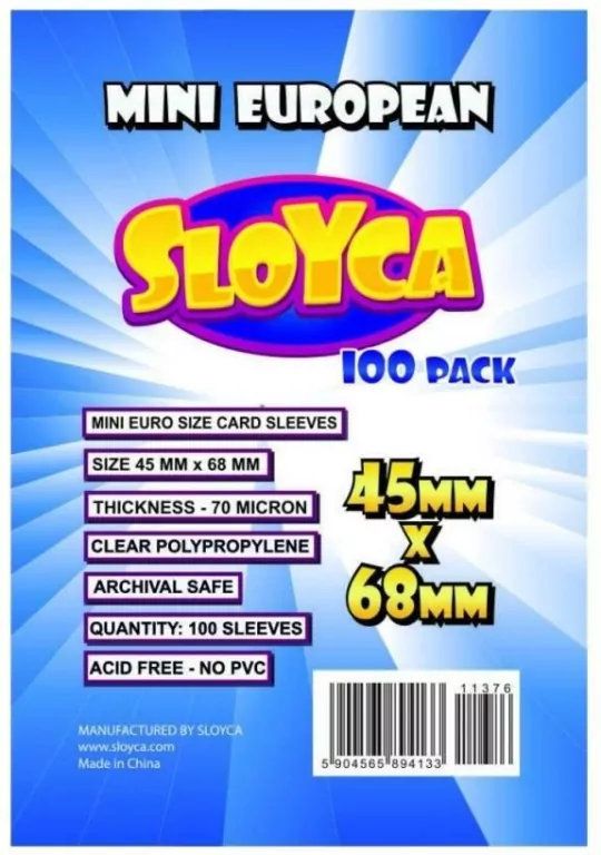 Koszulki Mini European 44x68mm - tantis.pl