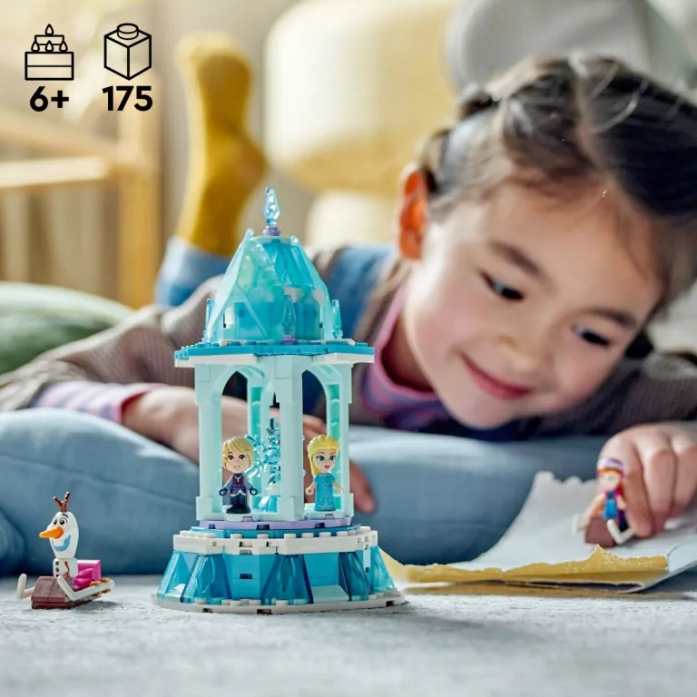 LEGO® Disney Frozen. Magiczna karuzela Anny i Elzy. 43218 - tantis.pl