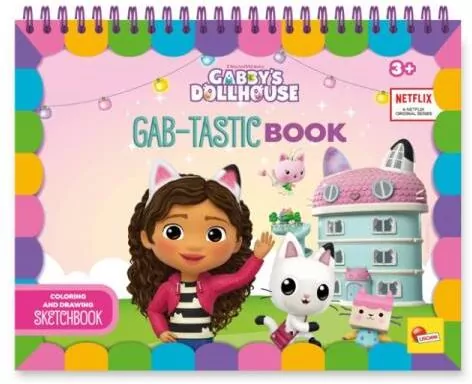 Koci Domek Gabi Gab-Tastic Coloring Book - tantis.pl
