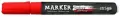 Marker kredowy STRIGO, czerwony - tantis.pl