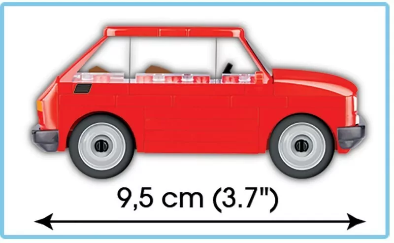 Klocki Cobi. Mały Fiat 126P. 1994 - 1999 - tantis.pl