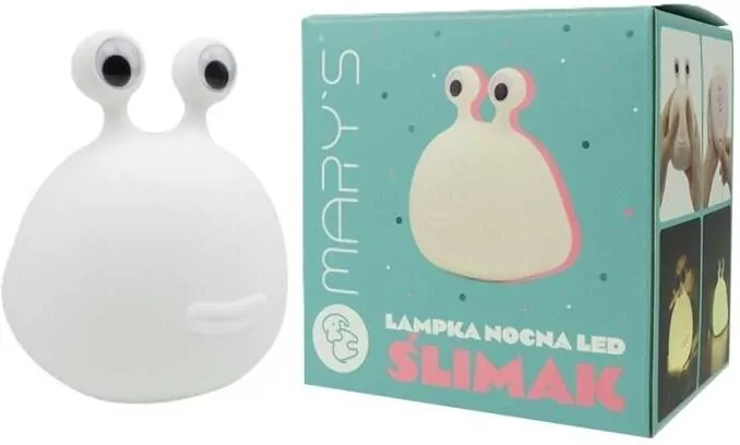 Lampka nocna LED ślimak - tantis.pl