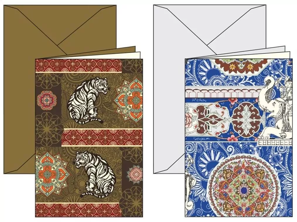 Karnet z kopertą 11,5x17cm Indian - tantis.pl