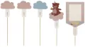 Toppery na tort Miś mix 12-14cm 5szt - tantis.pl