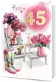 Karnet B6 Urodziny (wymienne cyfry) - tantis.pl