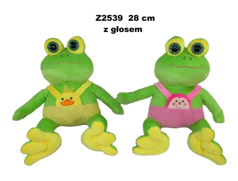 Żaba z głosem 28cm MIX - tantis.pl