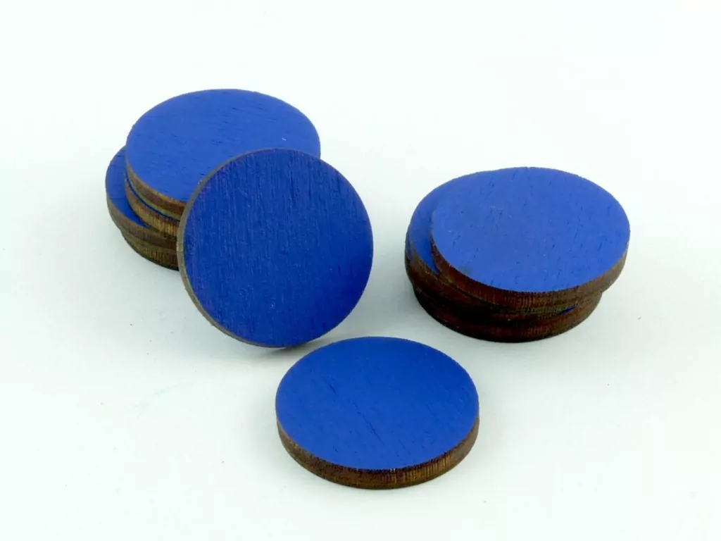 Crafters. Znaczniki drewniane. Niebieskie - tantis.pl