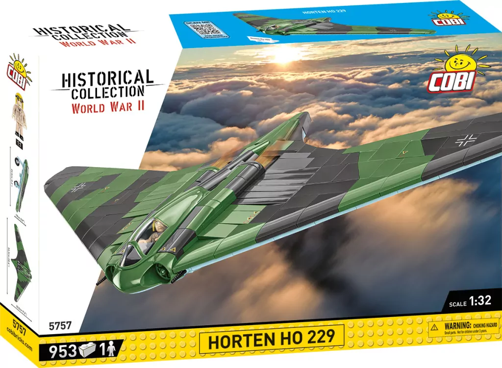 Cobi. Historical Collection WWII. Samolot Horten Ho 229 - tantis.pl