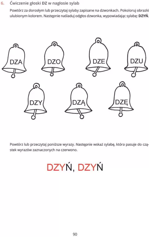 Ćwiczenia wprowadzające i utrwalające głoski S, Z, C, DZ - tantis.pl