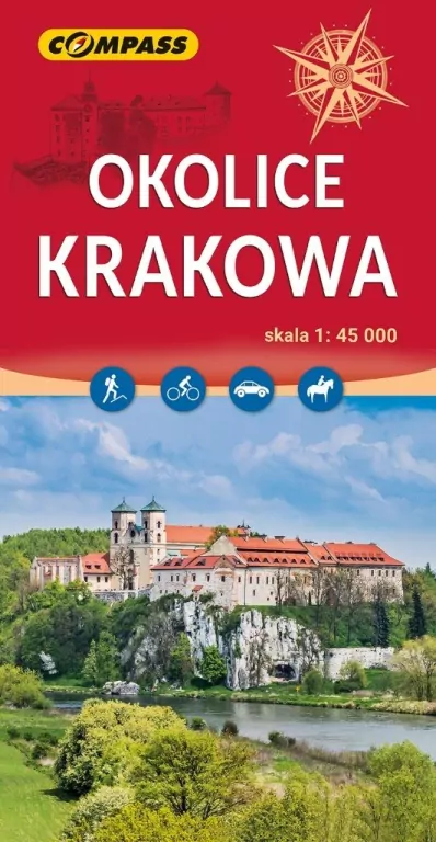 Mapa - Okolice Krakowa 1:45 000 - tantis.pl