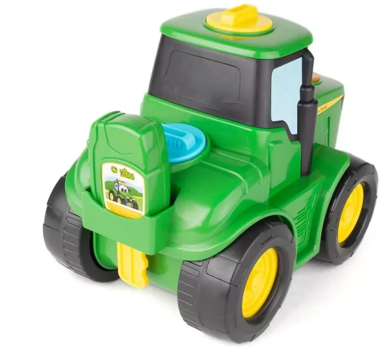 TOMY. John Deere traktor Johnny na kluczyk - tantis.pl