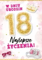 Karnet Urodziny 18 - tantis.pl