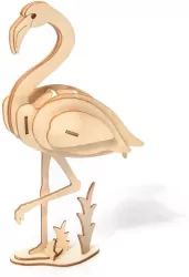 Puzzle drewniane. Model 3D Flaming