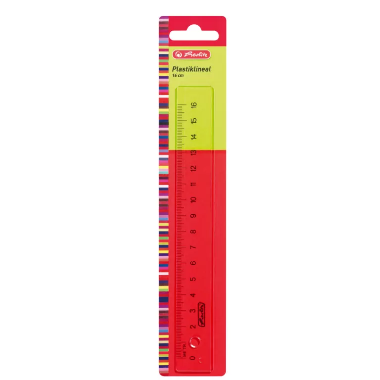 Linijka plastikowa 16cm - tantis.pl