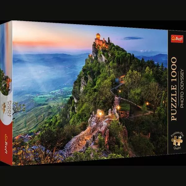 Puzzle 1000. Wieża Cesta, San Marino - tantis.pl