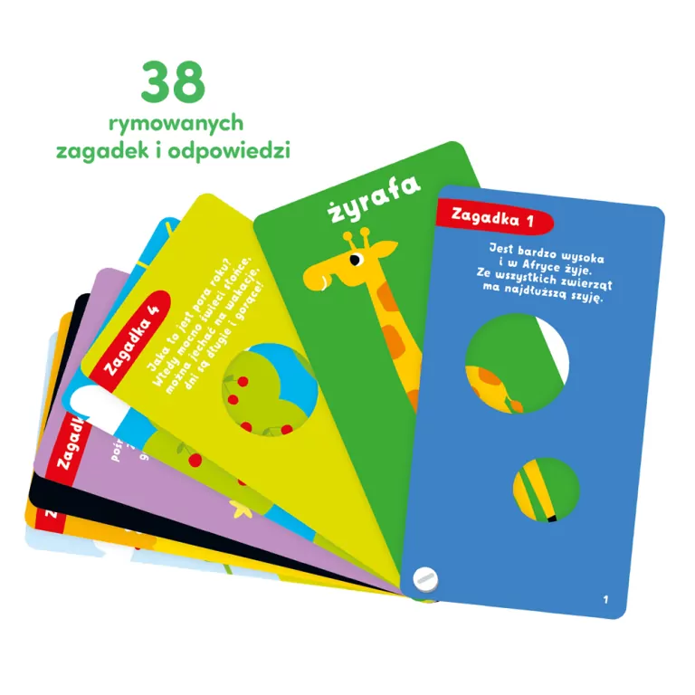 CzuCzu. Zagadki z dziurką dla dzieci 3+ - tantis.pl