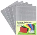 Tektura falista A4. Metallic srebrna - tantis.pl