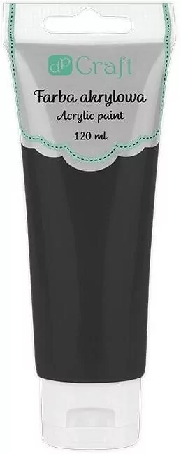Farba akrylowa lamp black 120ml - tantis.pl
