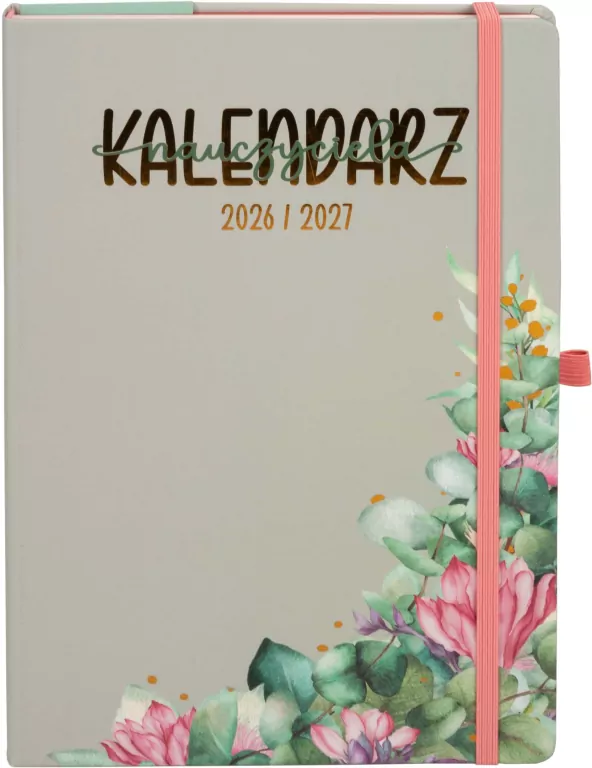 Kalendarz Nauczyciela 2026/27 B5 Miętowy - tantis.pl