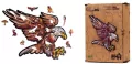 Puzzle drewniane eko 68. Orzeł karpacki A4 - tantis.pl