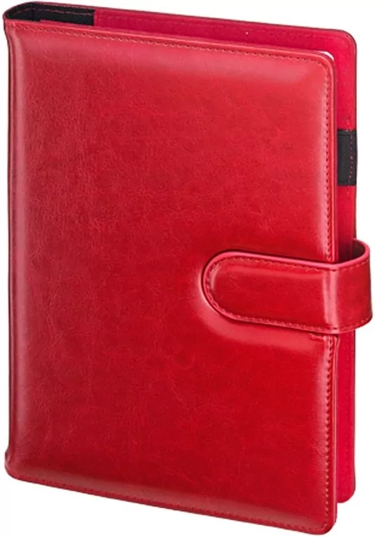 Notes A5 magnetyczny kratka czerwony N45B-25 - tantis.pl