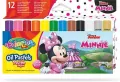 Pastele olejne Colorino Kids trójkątne 12 kolorów Minnie - tantis.pl
