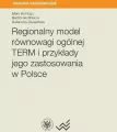 Regionalny model równowagi ogólnej TERM i przykłady jego zastosowania w Polsce - tantis.pl