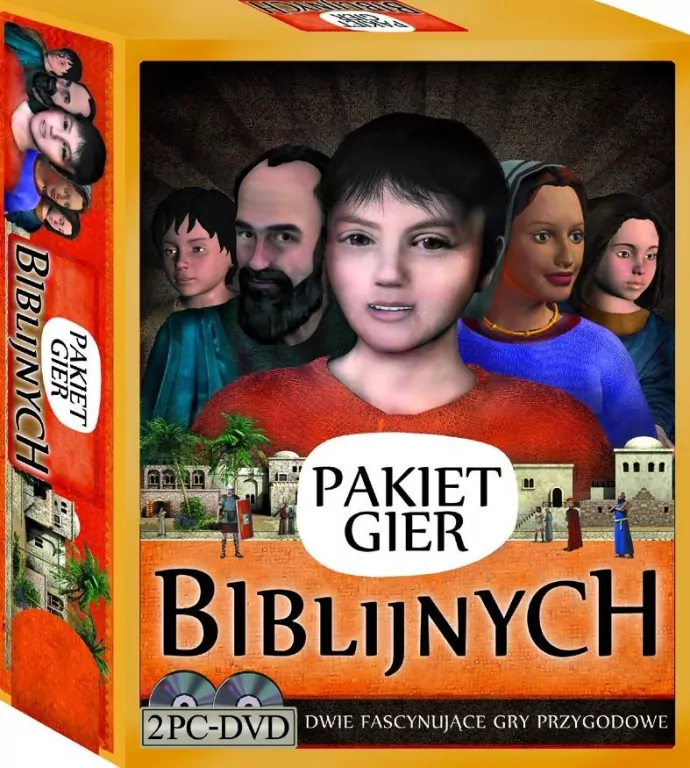 Pakiet gier biblijnych (2 DVD) - tantis.pl