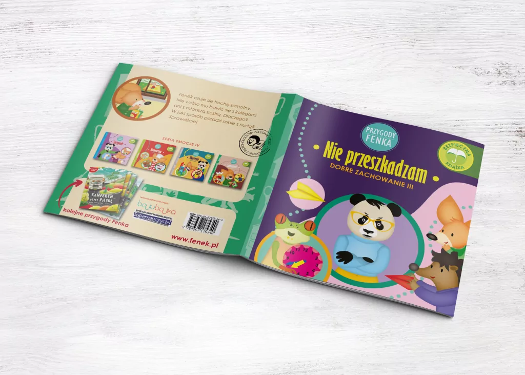 Nie przeszkadzam. Dobre zachowanie III. Przygody Fenka - tantis.pl
