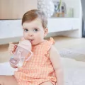 Bidon ze słomką, 240 ml, Blush - tantis.pl