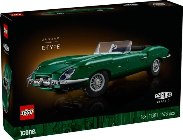 LEGO® Jaguar E-Type 11381 - tantis.pl