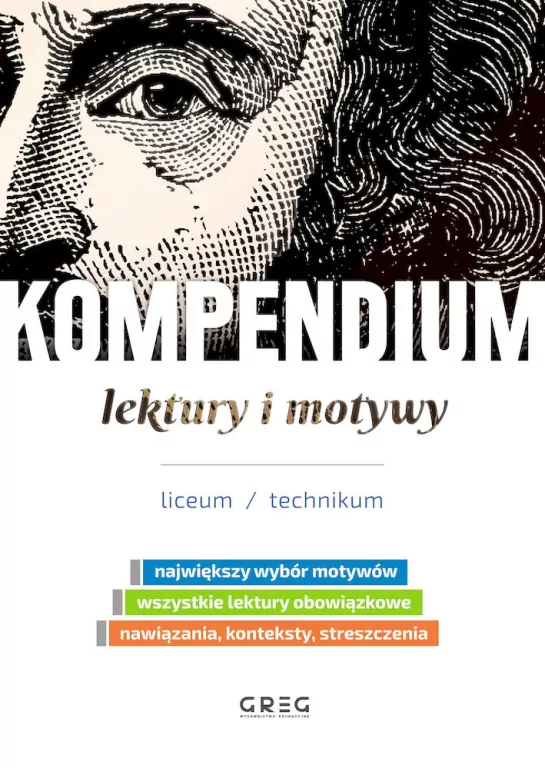Kompendium lektury i motywy. Liceum / technikum - tantis.pl