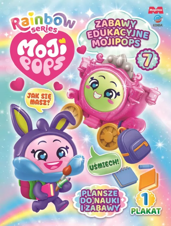 MojiPops. Zabawy Edukacyjne cz.7 + figurka - tantis.pl