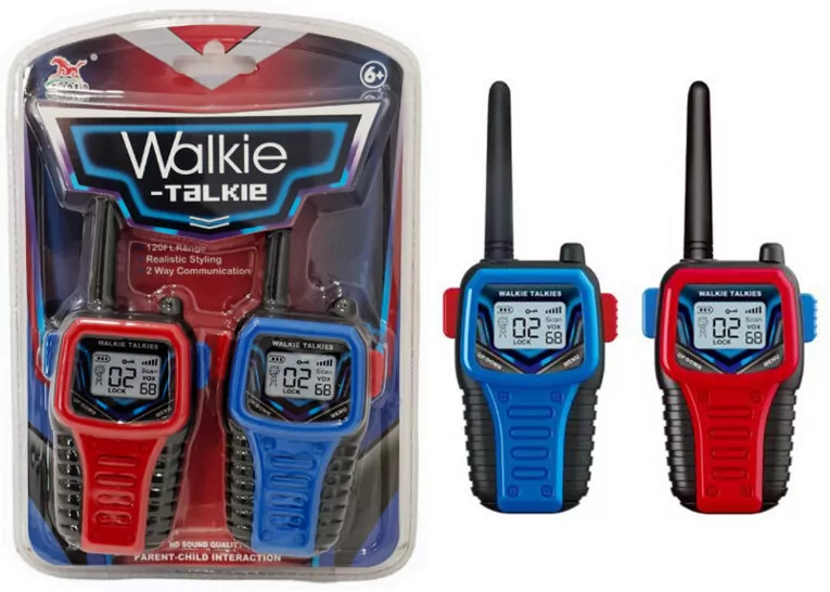 WALKIE TALKIE B/O 19X27X5 B/C - tantis.pl
